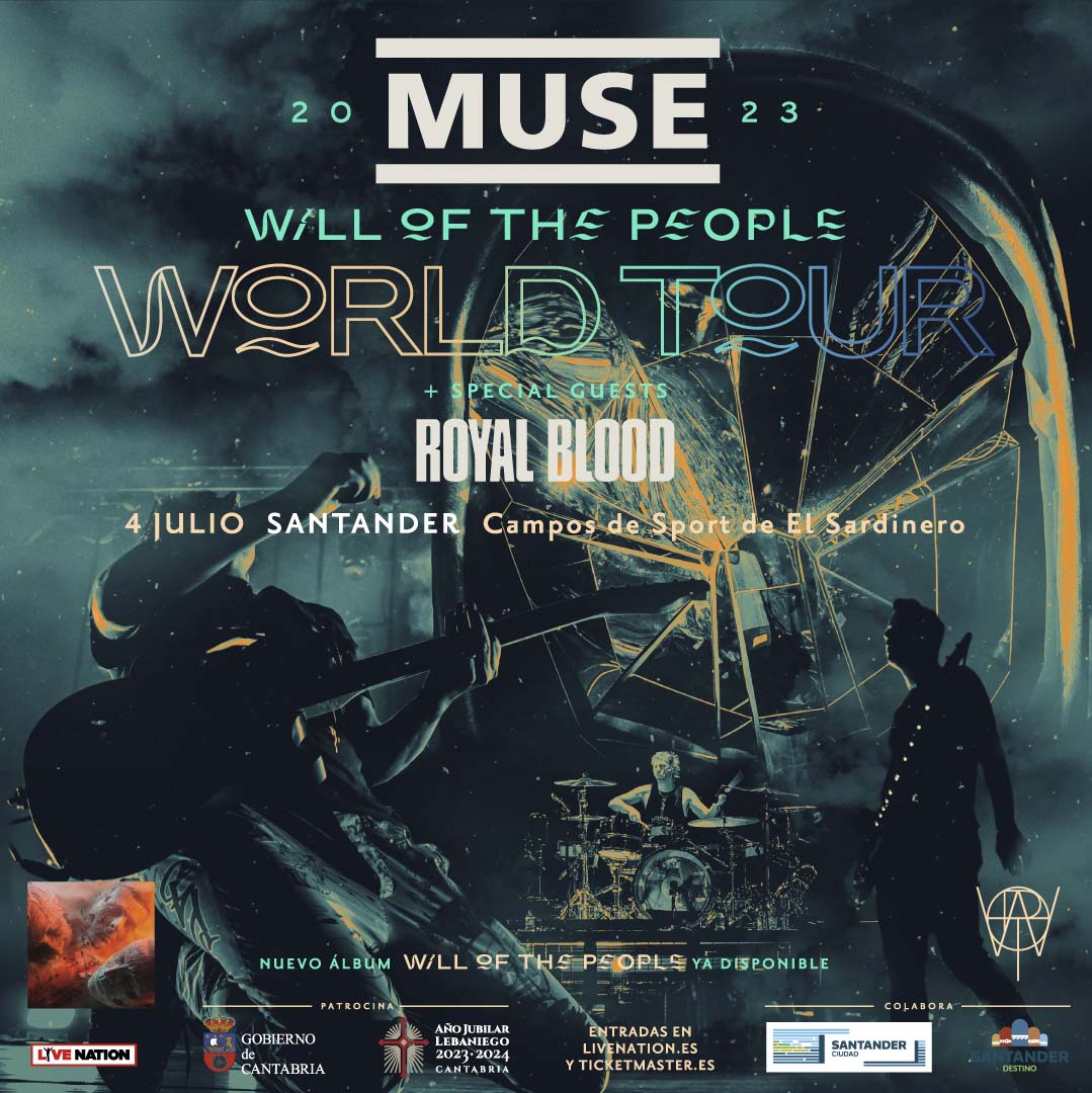 Muse confirman concierto en Santander